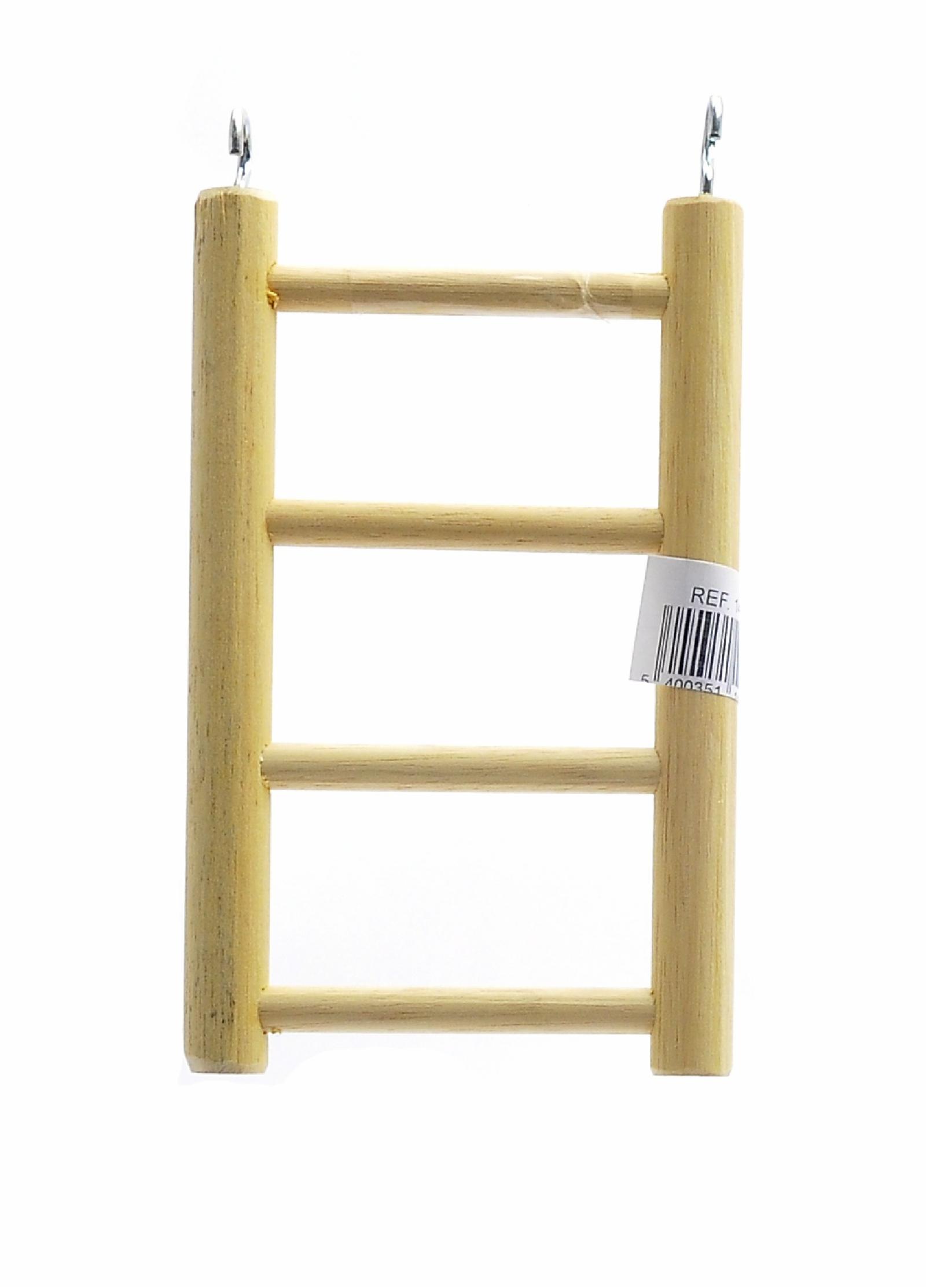 Клетки Benelux аксессуары Деревянная лесенка для птиц 4 ступени (8,5х15 см)